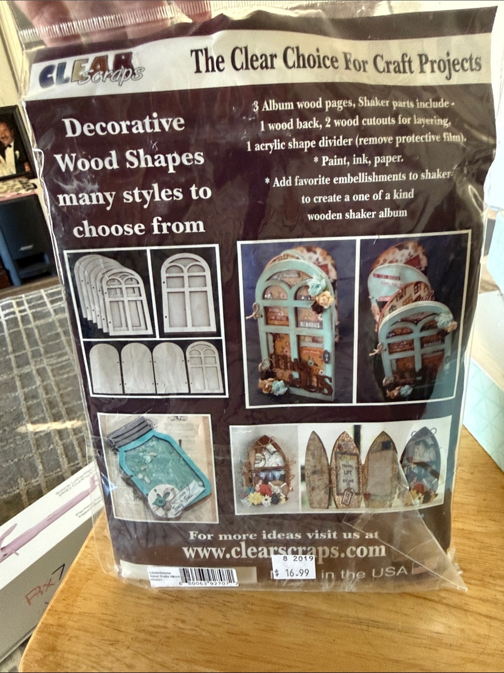 Decorative Wood Shapes Pack — unfinished wood to paint decoupage…you choose!